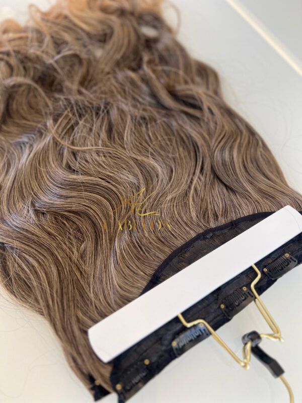 Mega Hair Tic-Tac Mesclado #1 Ondulado Fibra Bio Luxo Prime. - Imagem 5