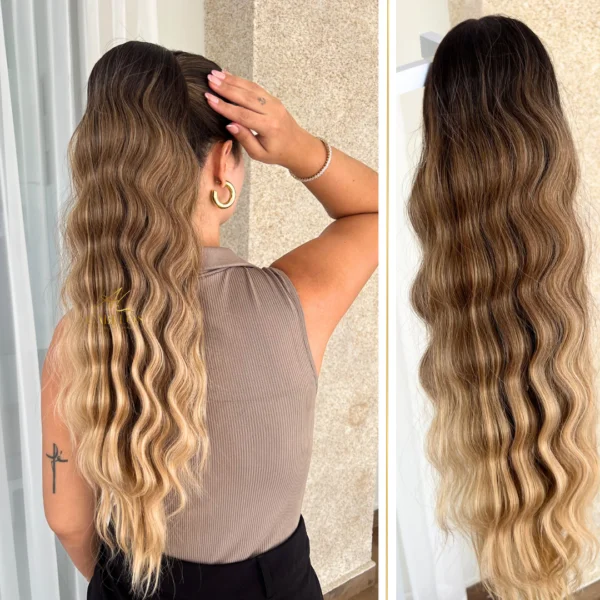 Rabo de Cavalo Wave Glam