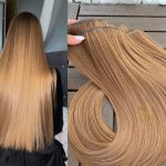 Kit Mega Hair 4 Telinhas TIC-TAC Loiro Escuro Liso Bio Luxo Prime