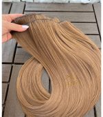 Kit Mega Hair 4 Telinhas TIC-TAC Loiro Escuro Liso Bio Luxo Prime - Imagem 5