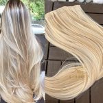 Kit Mega Hair 4 Telinhas TIC-TAC Mesclado Claro Liso Bio Luxo Prime.