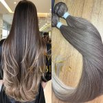 Cabelo Telado Loiro escuro mesclado T042 Liso Russa 70cm