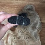 Cabelo Telado/Tecido Loiro esfumado TT-Sunshine Ondulado Fibra Russa 60cm 200g - Imagem 5