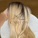 Aplique Rabo de Cavalo Ary Loiro Esfumado 60cm 140g Fibra Europeia. - Imagem 4