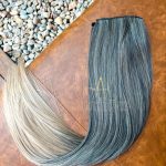 Mega Hair Tic-Tac Morena Iluminada + Pontas Mel Liso Fibra Bio Luxo Prime. - Imagem 6