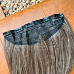 Mega Hair Tic-Tac Morena Iluminada + Pontas Mel Liso Fibra Bio Luxo Prime. - Imagem 4