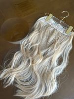 Mega Hair Tic-Tac + Fio Invisible Fibra Russa Suzan 50cm 120g- Loiro Claro - Imagem 3