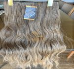 Mega Hair Tic-Tac + Fio Invisible Fibra Russa Suzan 50cm 120g- Mesclado Mel - Imagem 3