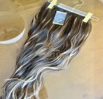 Mega Hair Tic-Tac + Fio Invisible Fibra Russa Suzan 50cm 120g- Morena Iluminada - Imagem 2