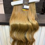 Kit Mega Hair 4 Pçs TIC-TAC Loiro Mel M12/14. Peças Unicas.