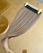 Mega Hair Tic-Tac + Fio Invisible Fibra Russa Cindy 60cm 120g- Mesclado Pérolado - Imagem 3