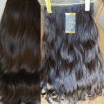 Mega Hair Tic-Tac + Fio Invisible Fibra Russa Suzan 50cm 120g- Castanho Escuro Natural