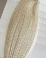 Mega Hair Tic-Tac 4pçs Fibra Russa Liso 60cm 200g, Loiro (1212/6130#) - Imagem 7