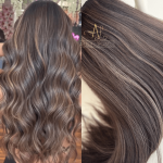 Mega Hair Tic-Tac 4pçs Fibra Russa Liso 60cm 200g, Morena Iluminada (OP4/8/119#)